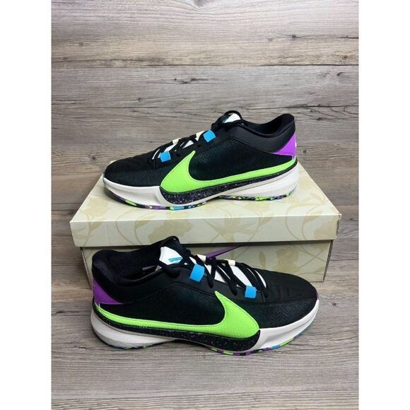 Nike Zoom Freak 5 Made In Sepolia Mens Size 11 Black Phantom DX4985 002